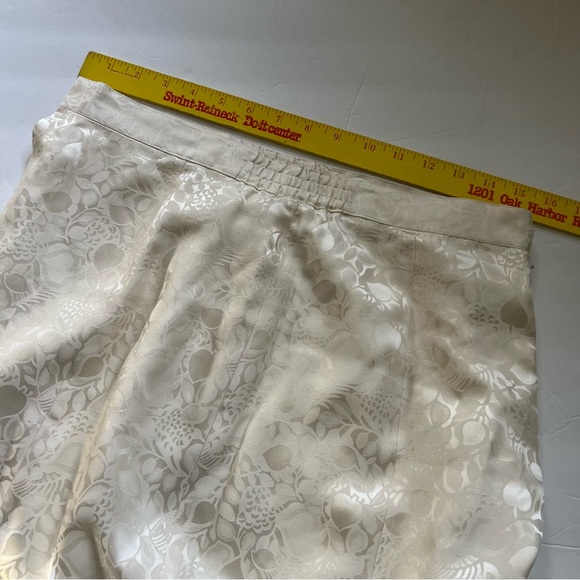 Vintage Stanley Nelson Pure Silk 3 Piece Skirt Suit Size Large - Picture 5 of 16